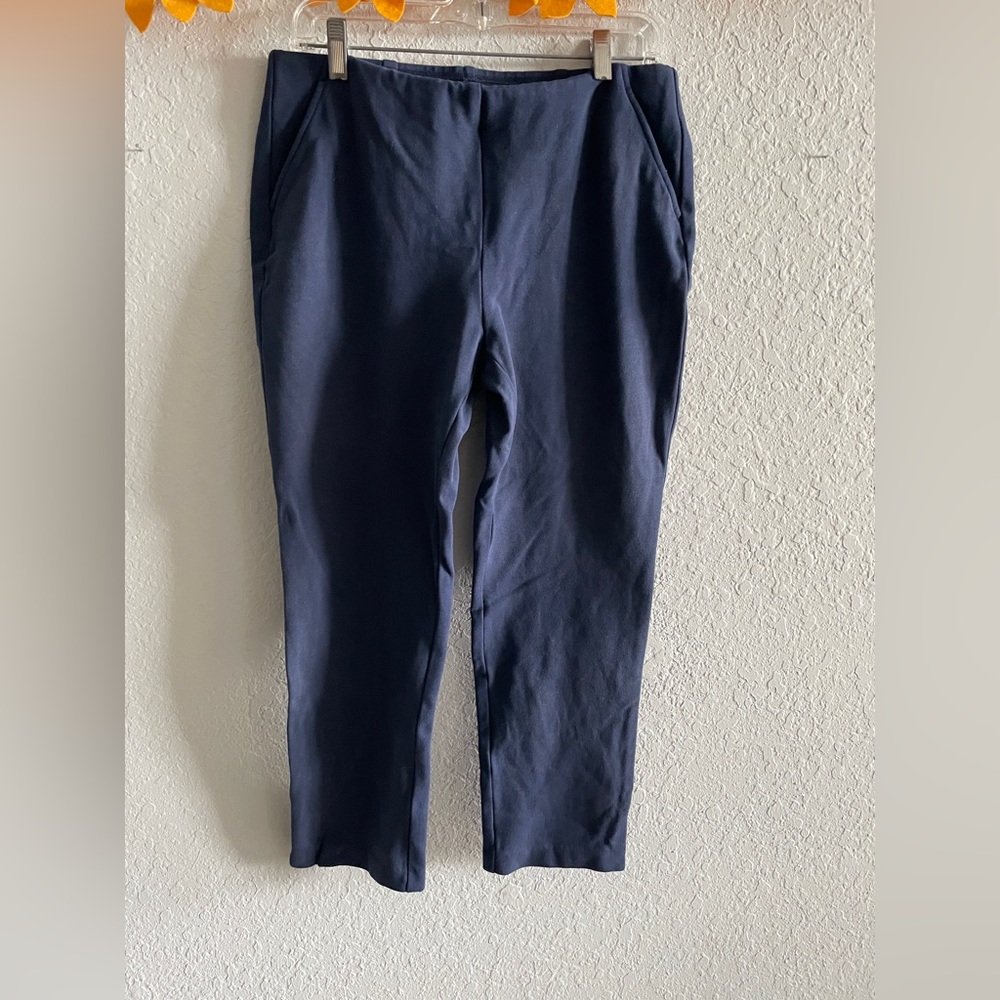 Chico’s Pull On - Navy Stretch Pants